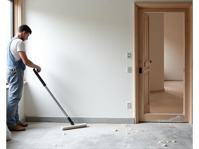 Nettoyage après travaux rénovation