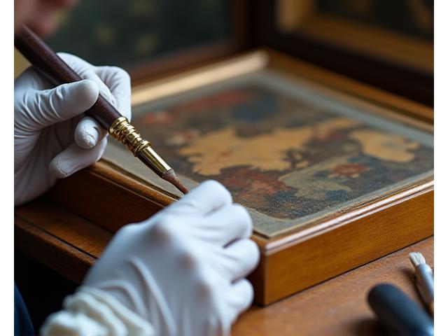 Nettoyage œuvres d'art patrimoine